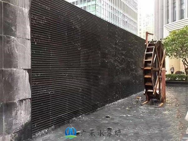 北京石材流水景观墙定制BJSMQ-3